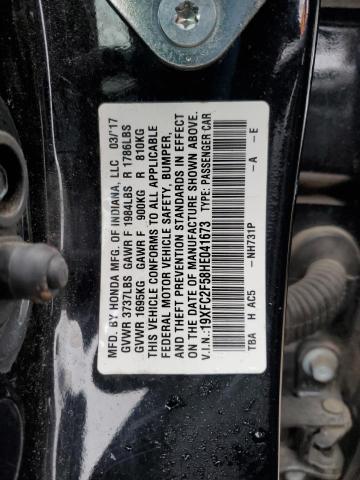19XFC2F58HE041673 Honda Civic Lx