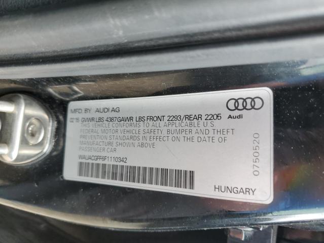 WAUACGFF6F1110342 Audi A3 PREMIUM