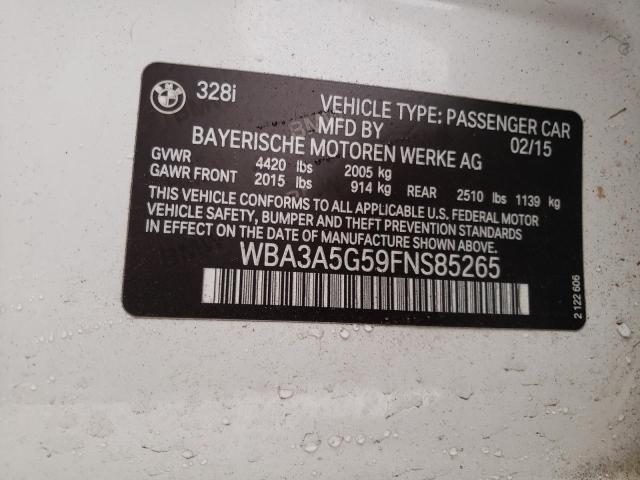 WBA3A5G59FNS85265 BMW 328 I