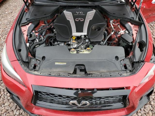 JN1FV7ARXJM700249 Infiniti Q50 Red Sport 400