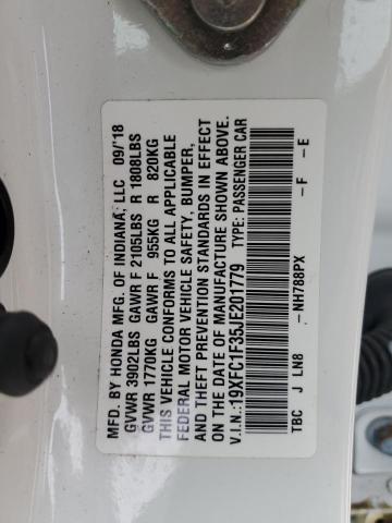 19XFC1F35JE201779 Honda CIVIC EX