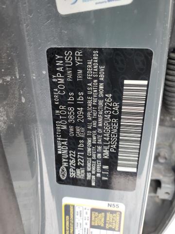 KMHLL4AG6PU437264 Hyundai ELANTRA SE