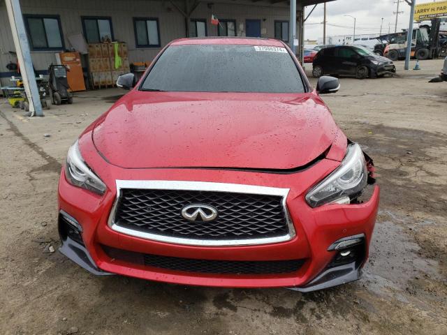JN1FV7AP5KM780107 Infiniti Q50 Red Sport 400
