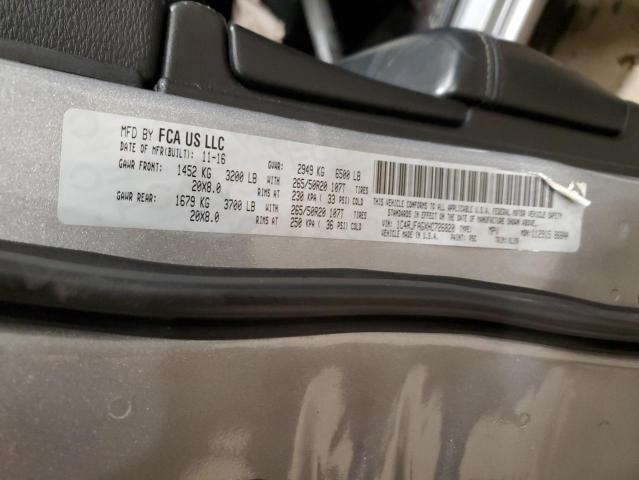 1C4RJFAGXHC726820 Jeep Grand Cherokee Laredo