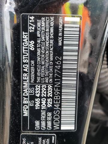 WDDSJ4EB9FN177462 Mercedes-Benz CLA 250