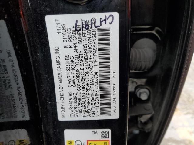 1HGCV1F30JA060704 Honda Accord Sport
