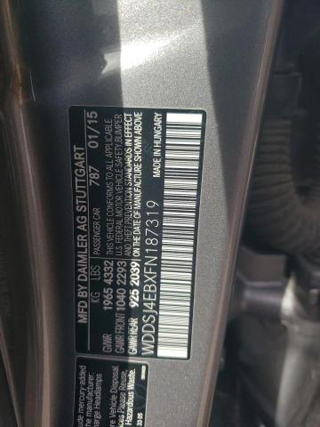 WDDSJ4EBXFN187319 Mercedes-Benz CLA 250