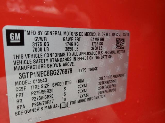 3GTP1NEC8GG276878 GMC Sierra C1500 Slt
