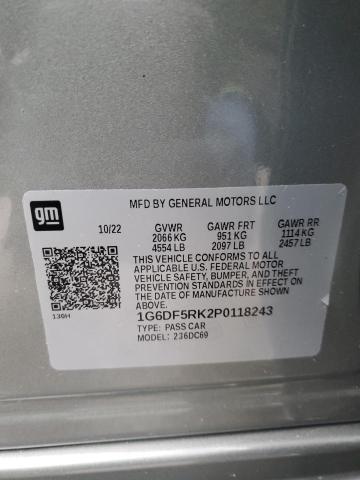 1G6DF5RK2P0118243 Cadillac Ct4 Premium Luxury