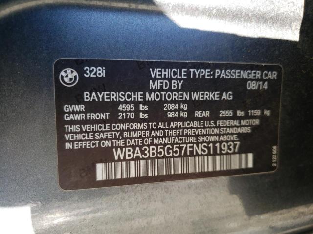 WBA3B5G57FNS11937 BMW 328 Xi Sulev