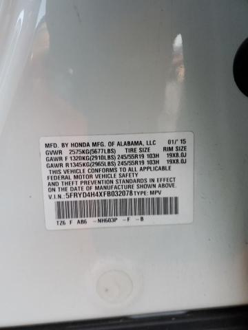 5FRYD4H4XFB032078 Acura Mdx Technology