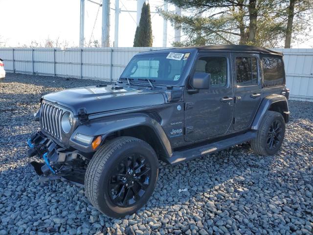 Продажа на аукционе авто 2023 Jeep Wrangler Sahara 4xe, vin: 1C4JJXP68PW684291, номер лота: 82748233