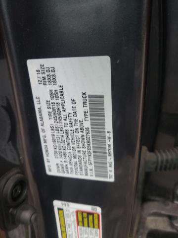 5FPYK3F65KB027636 Honda Ridgeline Rtl