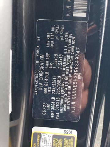 KNDNE5H33R6349747 KIA Carnival Sx