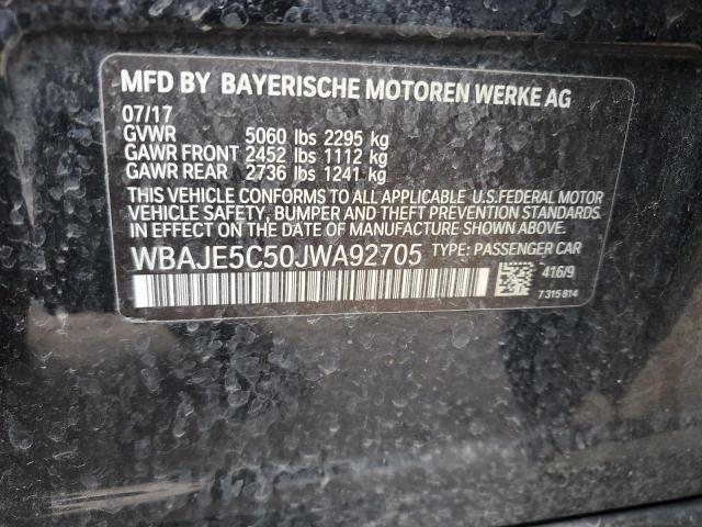 WBAJE5C50JWA92705 BMW 540 I