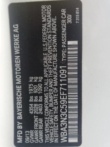 WBA3N3C59EF711091 BMW 428 I