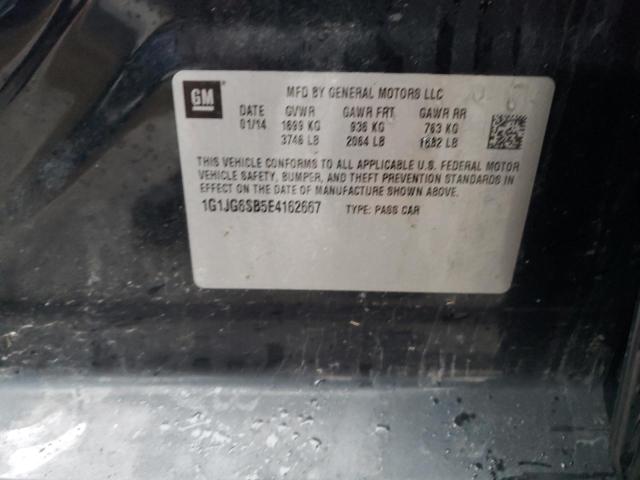 1G1JG6SB5E4162667 Chevrolet Sonic Rs