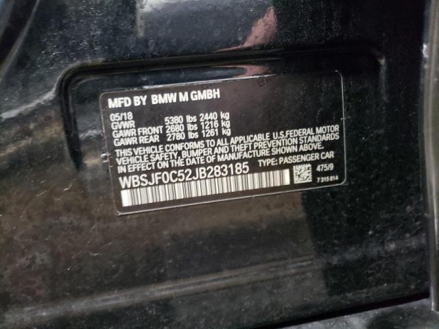 WBSJF0C52JB283185 BMW M5