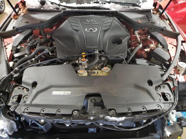 JN1FV7AP1KM760498 Infiniti Q50 Red Sport 400