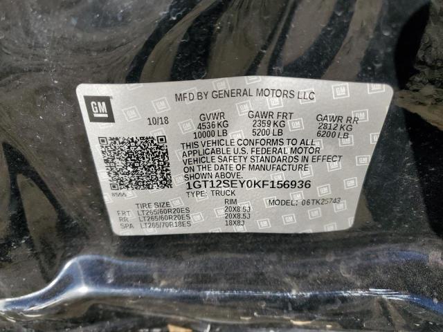 1GT12SEY0KF156936 GMC Sierra K2500 Denali