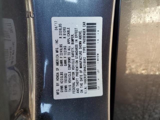 1HGCR2F38HA218842 Honda ACCORD LX