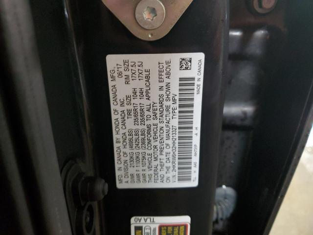 2HKRW6H32HH213327 Honda CR-V LX