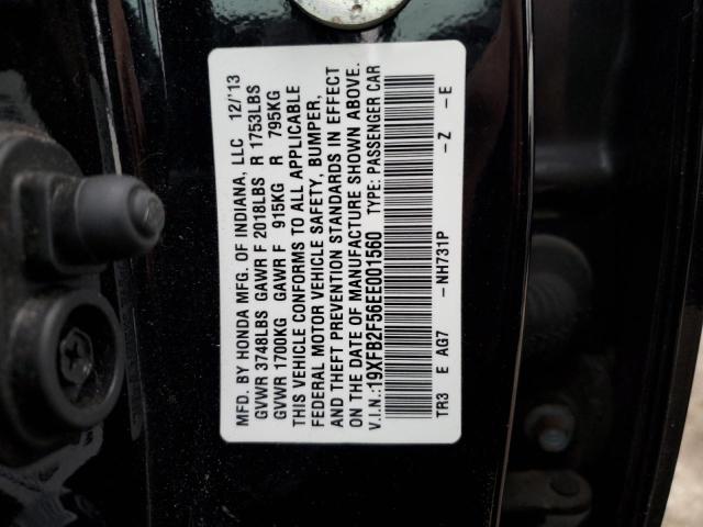19XFB2F56EE001560 Honda Civic Lx