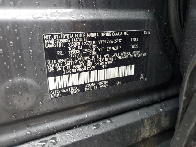 2T3G1RFV6RW412399 Toyota RAV4 LE