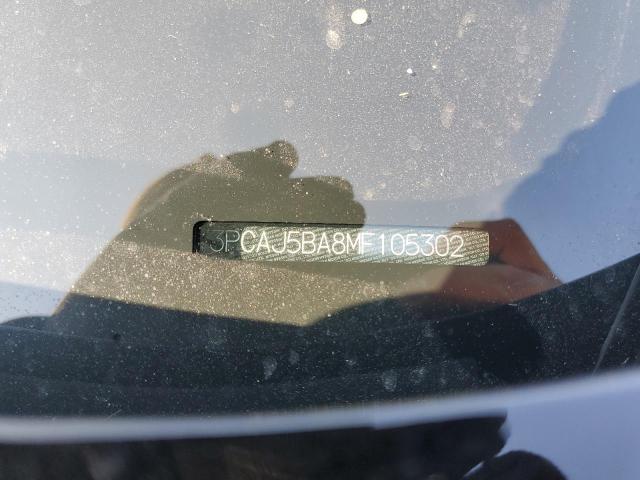 3PCAJ5BA8MF105302 Infiniti Qx50 Luxe