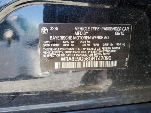 WBA8E9G58GNT42090 BMW 328 I Sulev