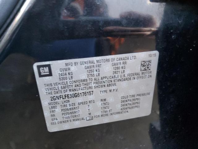 2GNFLFE30G6176157 Chevrolet EQUINOX LT