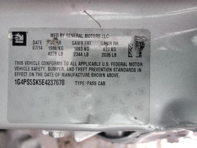 1G4PS5SK5E4237678 Buick Verano