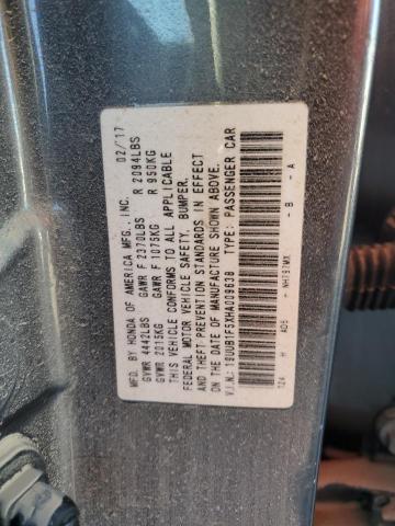 19UUB1F5XHA009638 Acura TLX TECH