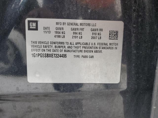 1G1PG5SBXE7224406 Chevrolet CRUZE LTZ