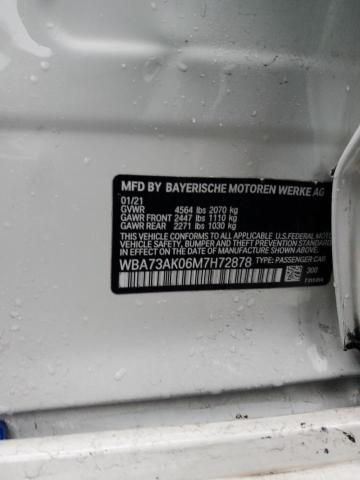 WBA73AK06M7H72878 BMW 228XI