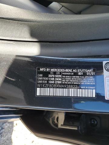 W1KZF8DBXMA938822 Mercedes-Benz E 350
