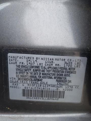 3N1CN8DV3LL825642 Nissan VERSA S
