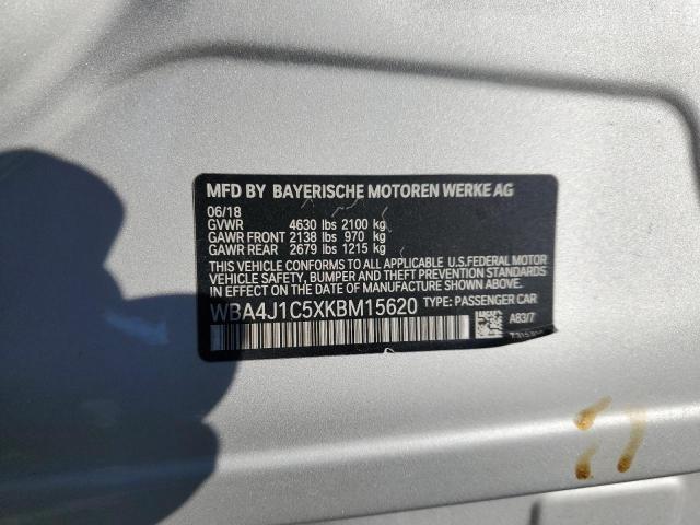WBA4J1C5XKBM15620 BMW 430i Gran Coupe