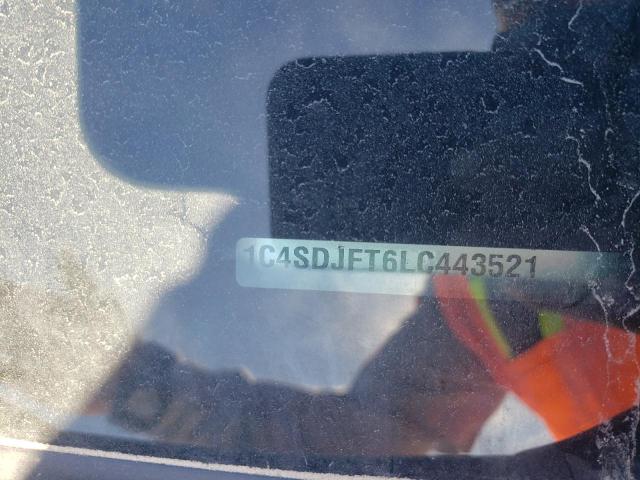 1C4SDJFT6LC443521 Dodge Durango Ssv