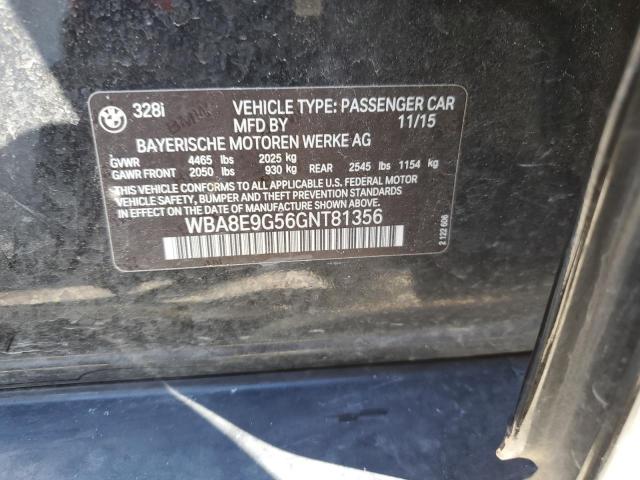 WBA8E9G56GNT81356 BMW 328 I Sulev