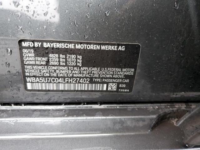 WBA5U7C04LFH27402 BMW M340I