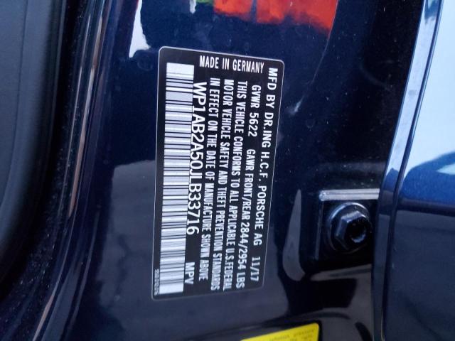 WP1AB2A50JLB33716 Porsche MACAN S