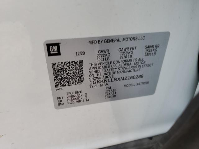 1GKKNLLSXMZ160286 GMC Acadia At4