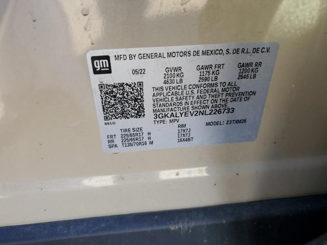3GKALYEV2NL226733 GMC Terrain At4