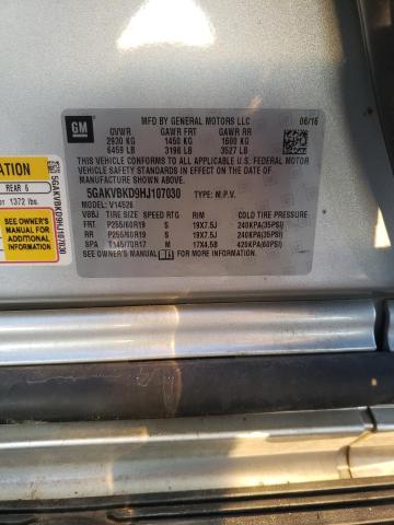5GAKVBKD9HJ107030 Buick Enclave