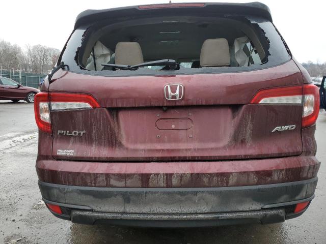 5FNYF6H10KB066201 Honda PILOT LX