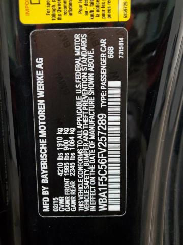 WBA1F5C56FV257289 BMW 228 I
