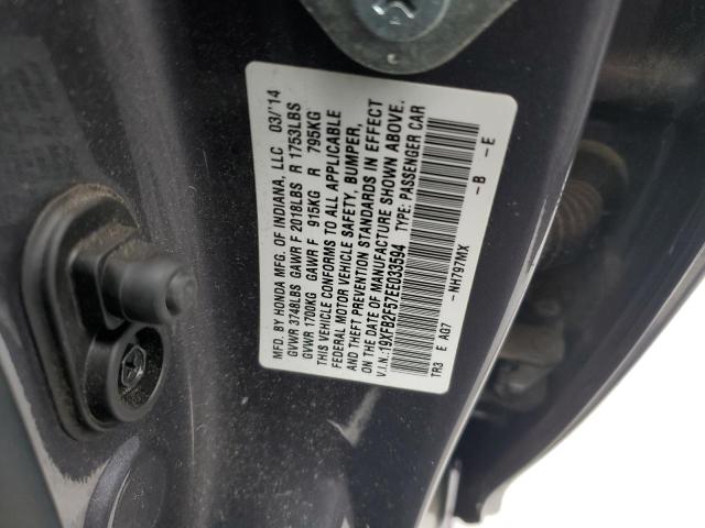 19XFB2F57EE033594 Honda Civic Lx