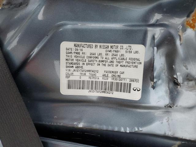 JN1EV7AR2HM834212 Infiniti Q50 Premium