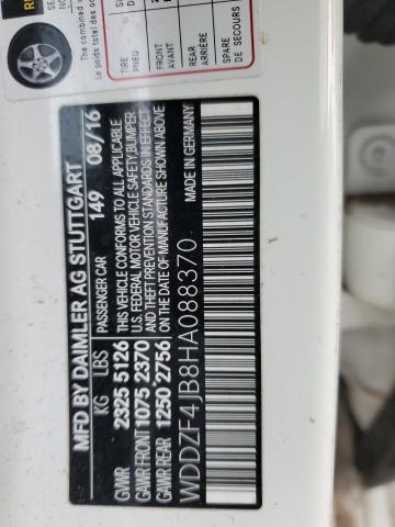 WDDZF4JB8HA088370 Mercedes-Benz E 300